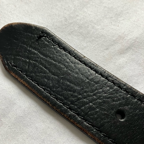 LEVI’S   Black Genuine Leather Belt - Picture 7 of 8